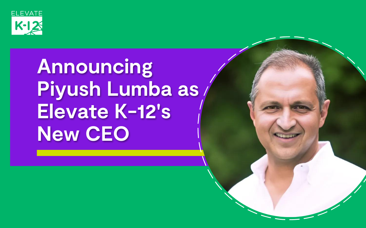 Elevate K-12 CEO Announcement